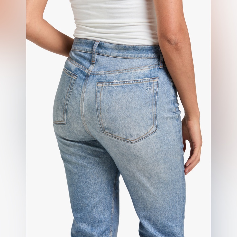 Rag & bone Stretch Miramar Wren Slim Straight Jeans - Picture 5 of 10
